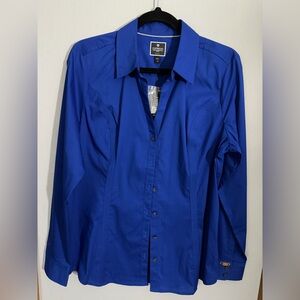 Express Royal Blue Women's Blouse
